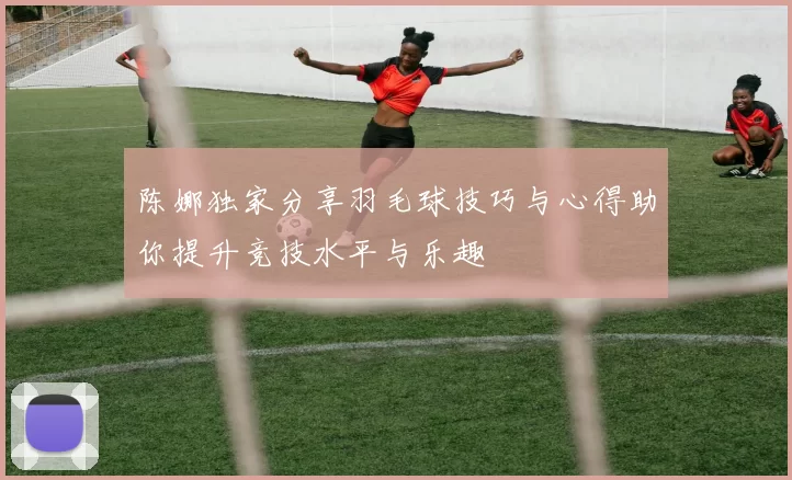陈娜独家分享羽毛球技巧与心得助你提升竞技水平与乐趣