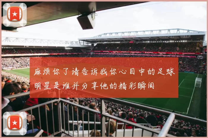 麻烦你了请告诉我你心目中的足球明星是谁并分享他的精彩瞬间